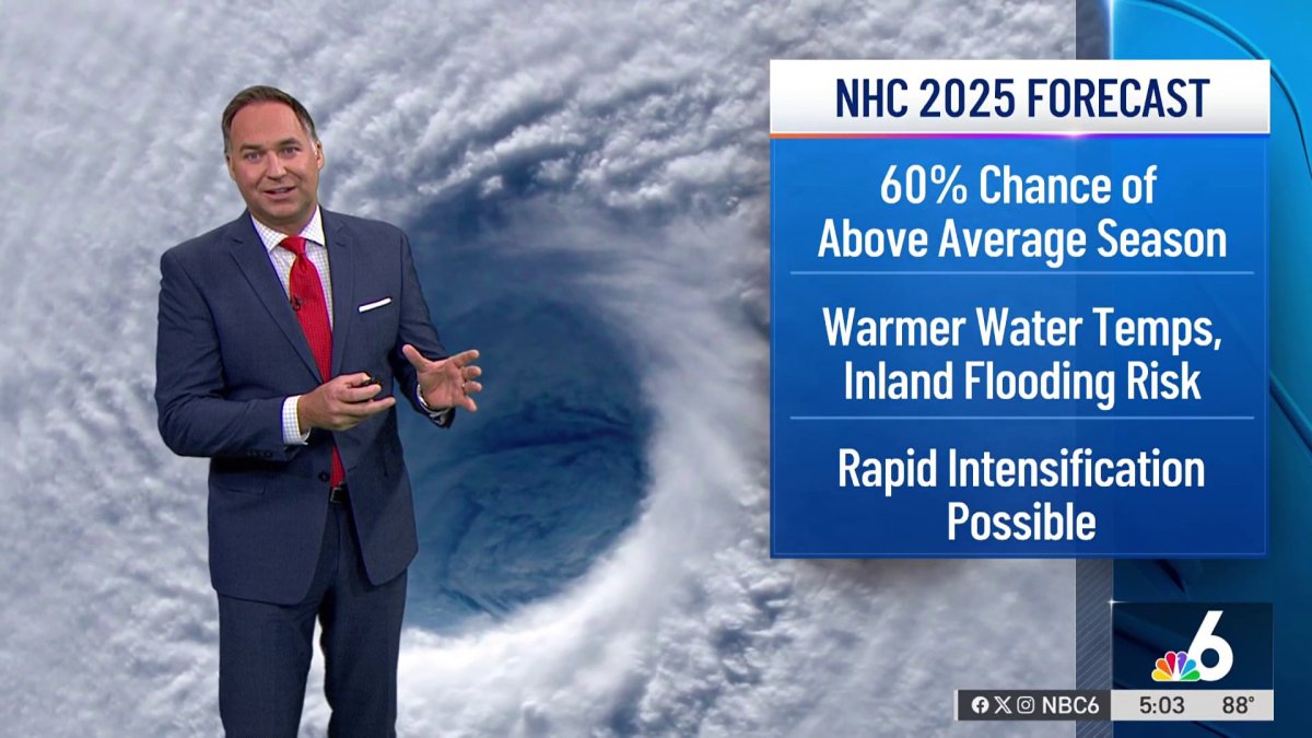 NOAA predicting an ‘above-normal’ 2025 Atlantic hurricane season – NBC ...