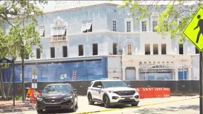 Construction accident causes partial collapse at historic Coconut Grove Playhouse
