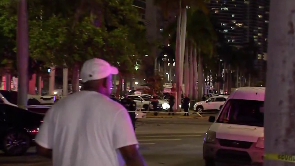 Miami cop shoots driver after being hit by car in Bayfront Park – NBC 6 ...