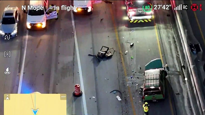 Crash on I-95 northbound closes off-ramp in Broward: Authorities