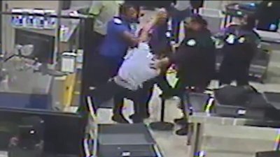 Video shows man attacking TSA agent at MIA