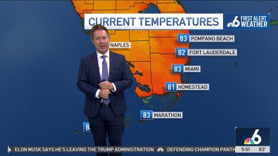 South Florida weather forecast – morning – May 29, 2025