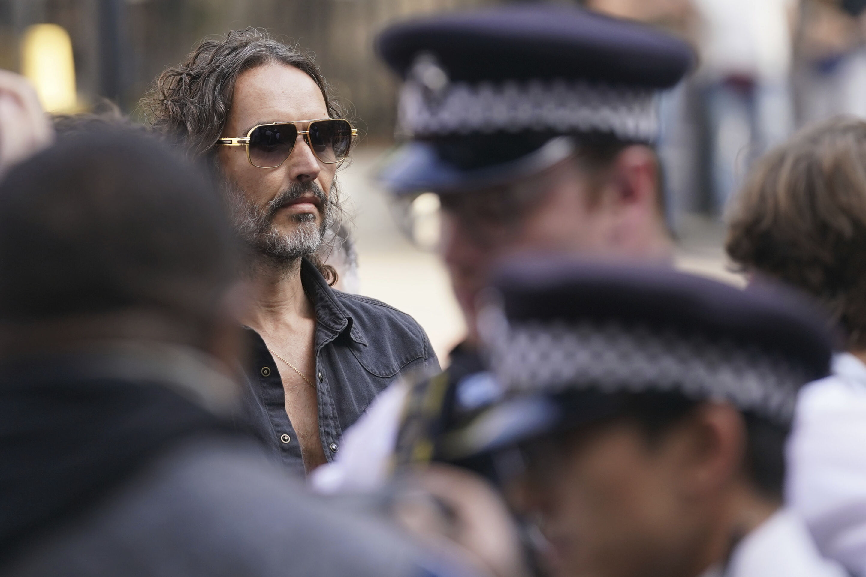 Russell Brand pleads not guilty to charges of rape and sexual assault in London court