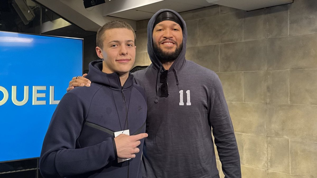 How Jalen Brunson surprised a NJ high school basketball star who beat cancer