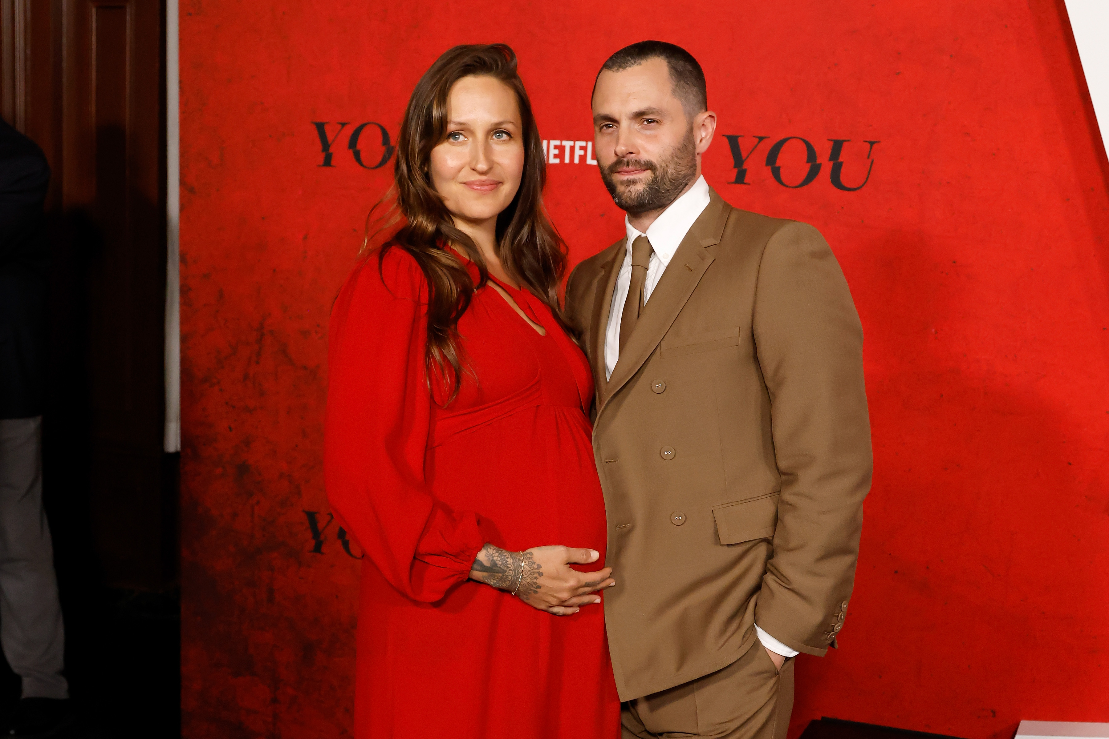 How pregnant Domino Kirke and Penn Badgley are preparing for twins