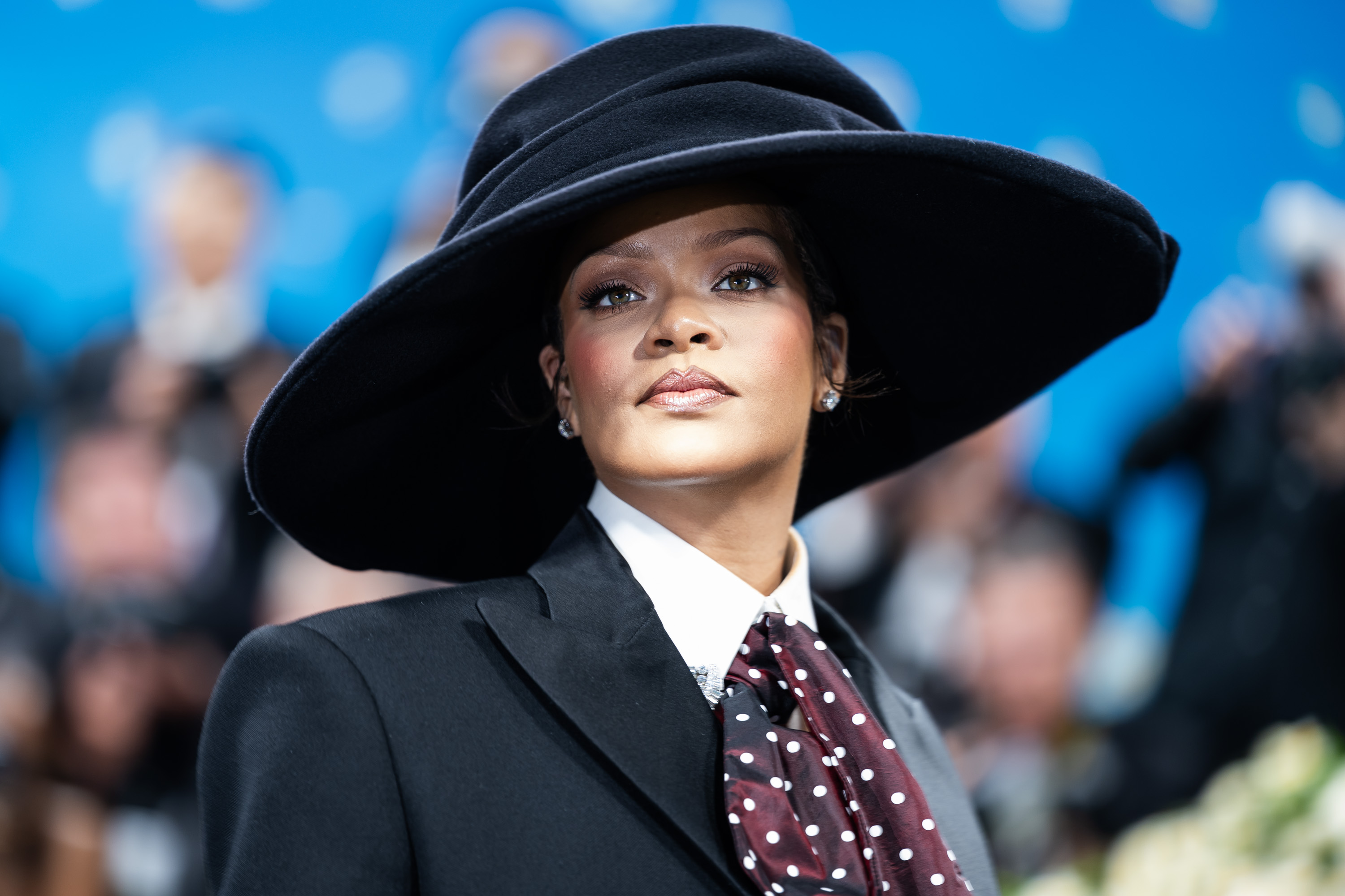 Rihanna is pregnant with baby No. 3, A$AP Rocky confirms on Met Gala carpet