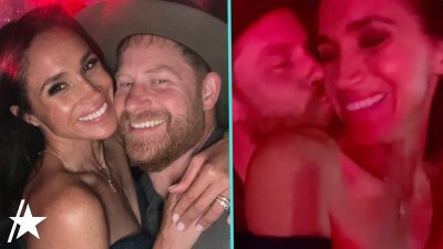 Prince Harry kisses Meghan Markle during date night at Beyoncé concert