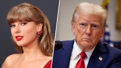 Donald Trump says in Truth Social post that Taylor Swift is ‘no longer hot'