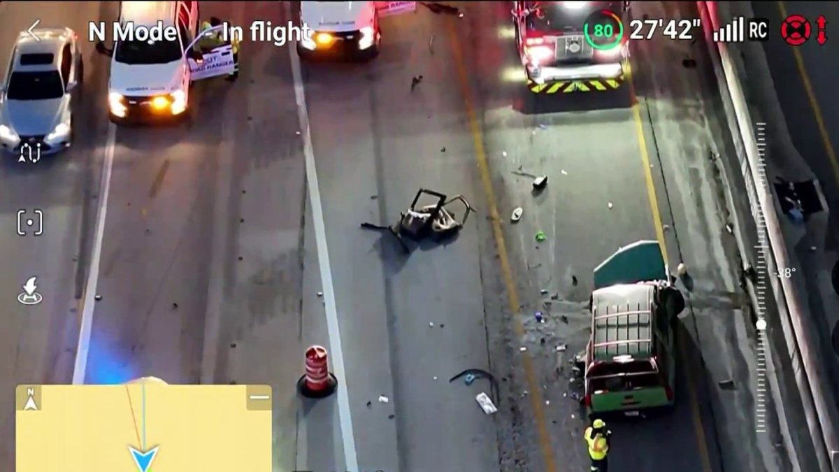 Crash on I-95 in Broward causes injuries, officials say – NBC 6 South ...