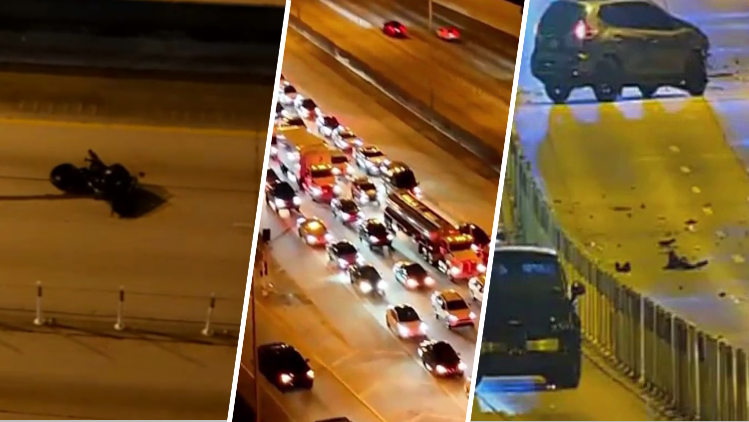 Motorcyclist dies in crash that shut down I-95 in Miami-Dade during morning rush