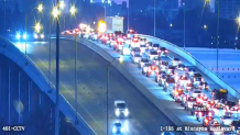 A crash on Interstate 195 is blocking all lanes Thursday morning, according to FL511, the Florida Department of Transportation's traffic information website. 