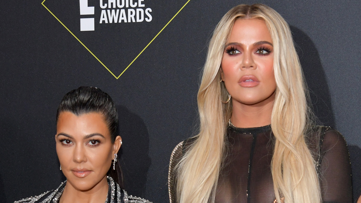 Kourtney and Khloé Kardashian discuss sending kids to school being ‘so dated'