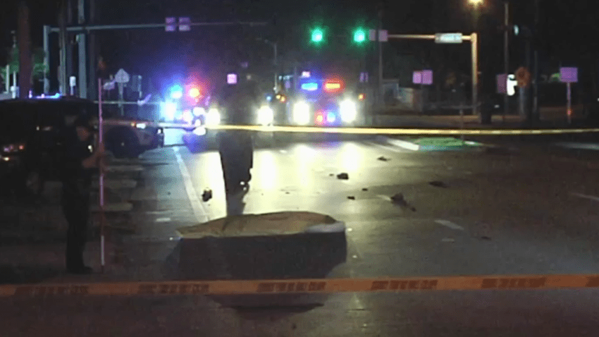 A man was killed in what authorities are investigating as a hit-and-run crash in North Miami on Thursday.