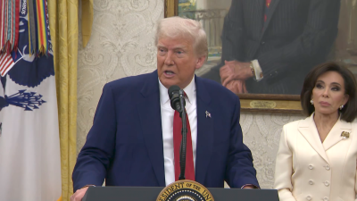 Trump doubles down on fight over international students: ‘I want Harvard to be great again'