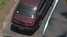 A man was killed in a shooting in Cutler Bay on Monday, according to the Miami-Dade Sheriff's Office. Chopper6 hovered over the scene, where two guns were seen.