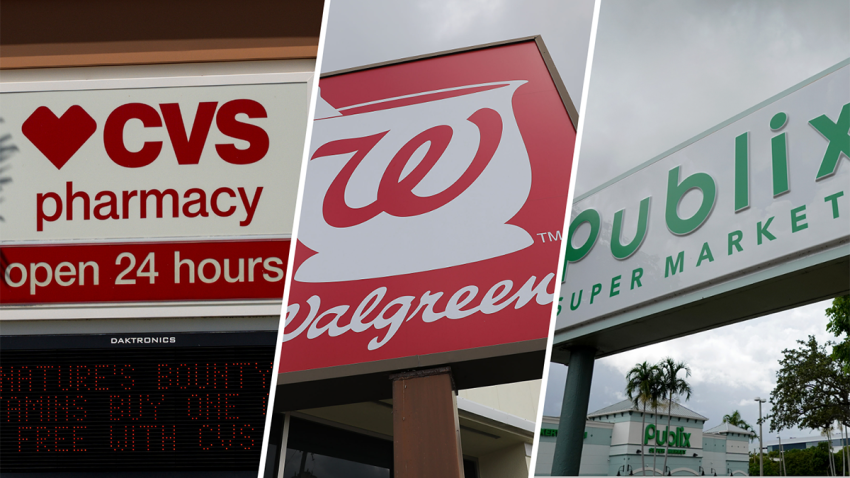 CVS, Walgreens Publix
