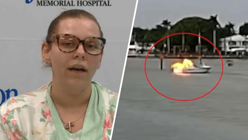 Cassandra Rivera and her family were injured in a boat explosion in Fort Lauderdale on memorial Day 2025.