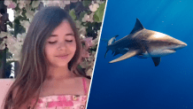 Leah Lendel was injured in a shark attack in Florida.