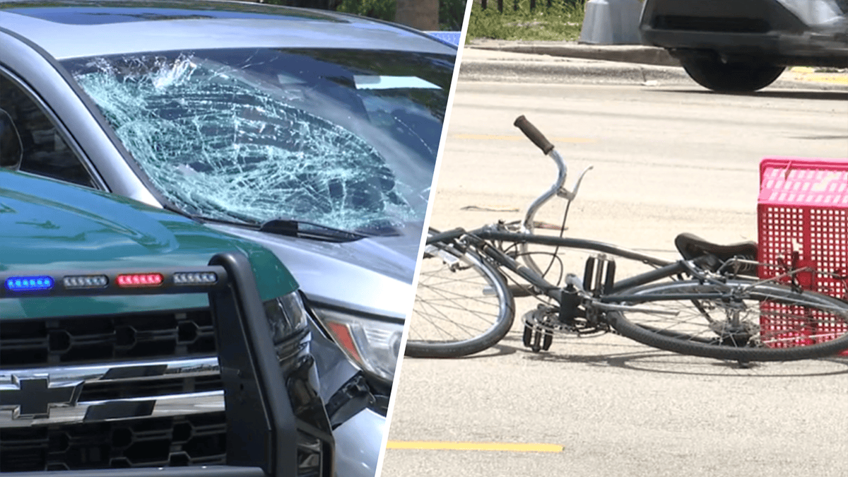 Bicyclist hospitalized after being struck by car in Lauderdale Lakes ...