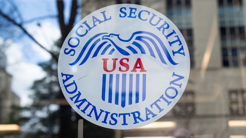 A Social Security Administration (SSA) office in Washington, DC, March 26, 2025. 