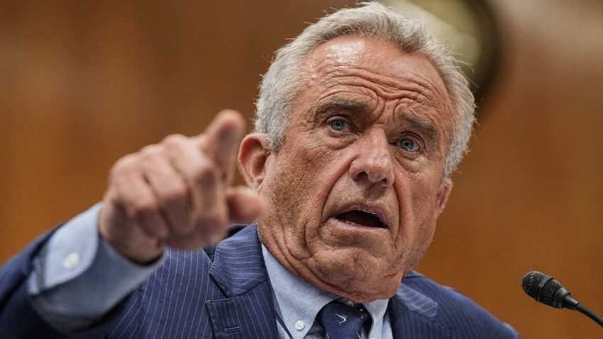 U.S. Health and Human Services (HHS) Secretary Robert F. Kennedy Jr. testifies before the Senate Committee on Appropriations hearing on the Department of Health and Human Services budget, on Capitol Hill in Washington, D.C., U.S., May 20, 2025.