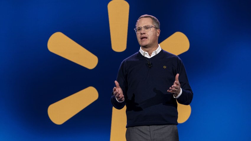 Doug McMillon, chief executive officer of Walmart Inc., during the 2024 CES event in Las Vegas, Nevada, US, on Tuesday, Jan. 9, 2024.