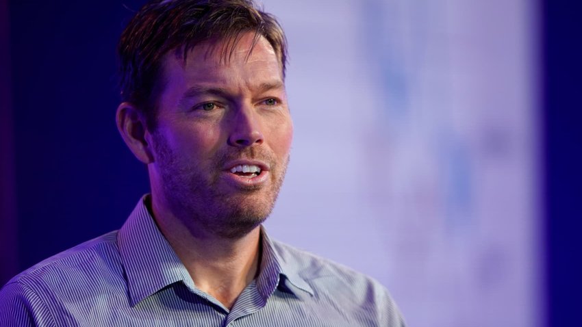 FILE PHOTO: Jason Droege speaks at the WSJTECH live conference in Laguna Beach, California, U.S. October 22, 2019.