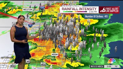 Flash flood warning for MIami-Dade and Broward