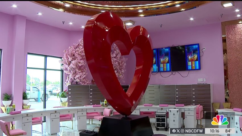 New North Texas nail salon has global claim to fame