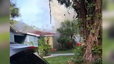 ‘Salvage what we can': Man awoke to smoke, fire at Hollywood home