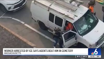 Worker arrested by ICE says that agents beat him in a cemetery