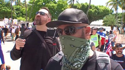 Former Proud Boys leader Enrique Tarrio spotted at South Florida ‘No Kings Day' protests