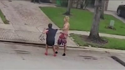 Video shows elderly woman attacked with pan by neighbor