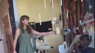 Taylor Swift's South Florida hospital visit puts spotlight on nonprofit that decorates kids' rooms