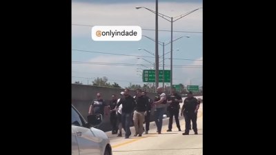 RAW: Man busted with ketamine, cocaine after running from FHP on Palmetto Expressway