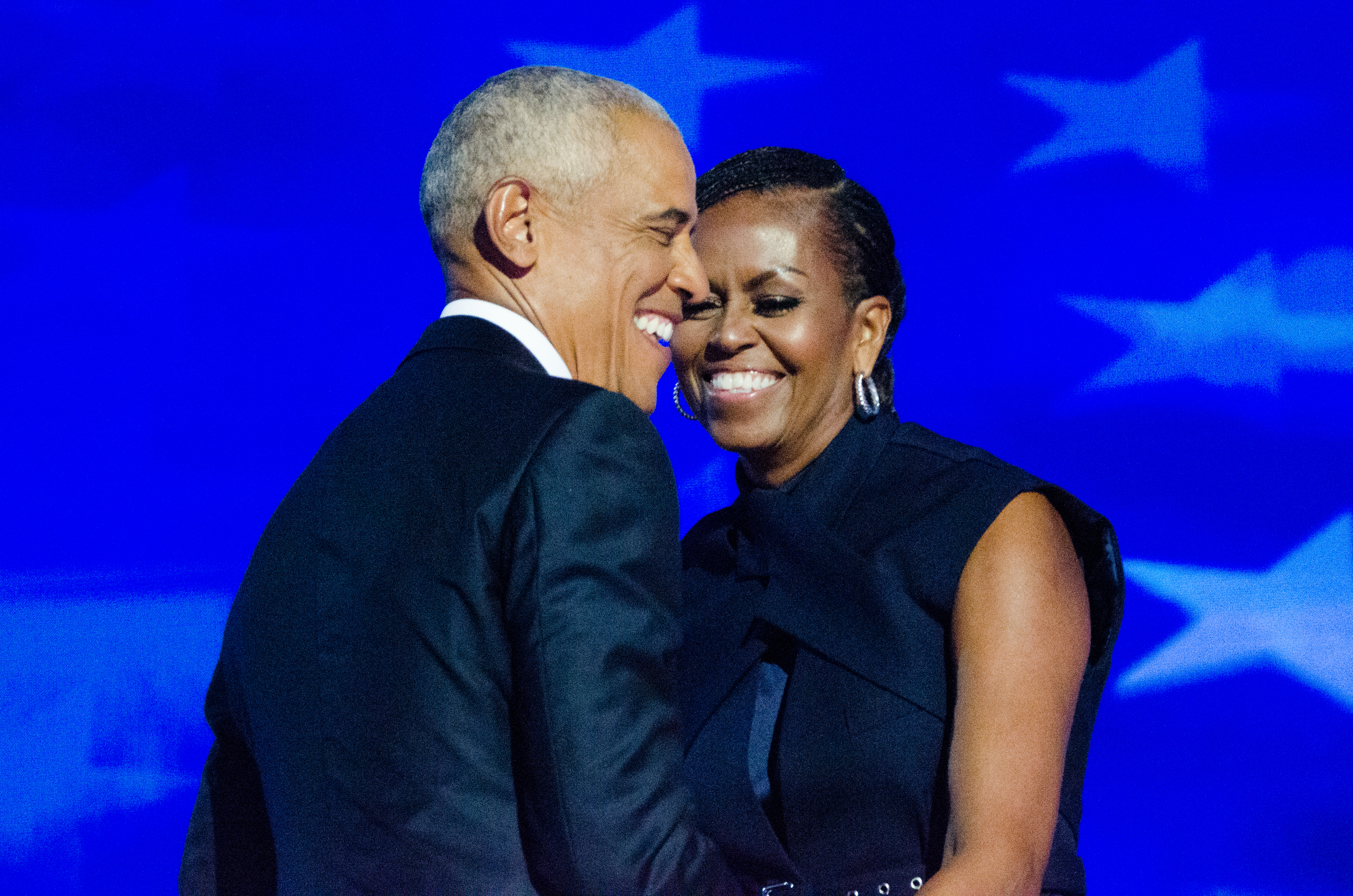 The Obamas laugh off divorce rumors on Michelle’s “IMO” podcast