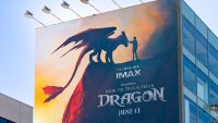 'How to Train Your Dragon' skyscraper billboard