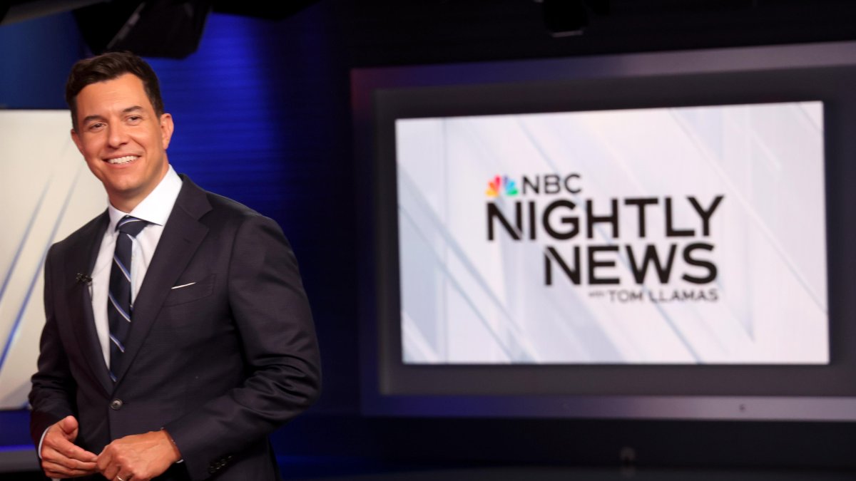 Tom Llamas 'excited' and ready to put his stamp on 'Nightly News' as he takes over Tom Llamas 'excited' and ready to put his stamp on 'Nightly News' as he takes over
