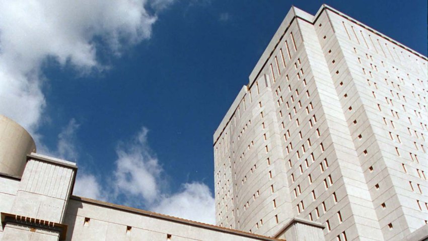 Federal Detention Center, Downtown Miami:  Downtown Miami has a new member to its skyline. The fifty-five million dollars fourteen floor high-rise Federal Detention Center. Nine of its floors are dedicated to house 1,250 inmates. A over-head walkway is connects the center to the Federal Courthouse, allowing inmates to be escorted to court via the walkway. The annually operating cost of this facility is $18 million. (Carl Juste/Miami Herald/Tribune News Service via Getty Images)