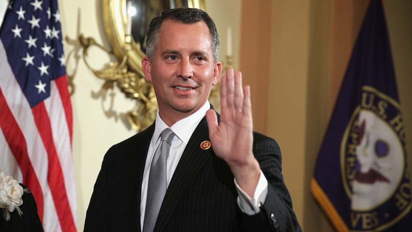 WASHINGTON, DC – MARCH 13:  U.S. Representative-elect David Jolly (R-FL) participates in a ceremonial swearing-in photo opportunity March 13, 2014 on Capitol Hill in Washington, DC. Jolly succeed his boss, the late Rep. Bill Young (R-FL), after he defeated Democrat Alex Sink in a special election for Florida’s 13th District on Tuesday.  (Photo by Alex Wong/Getty Images)