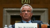 File - Secretary of Health and Human Services Robert F. Kennedy Jr. testifies before a Senate Committee on Health, Education, Labor, and Pensions on Capitol Hill, May 14, 2025.