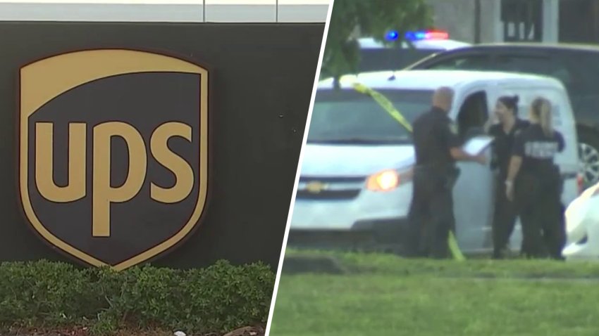 A man was found shot and hiding in the parking lot of a UPS facility in Hialeah early Thursday, police said.