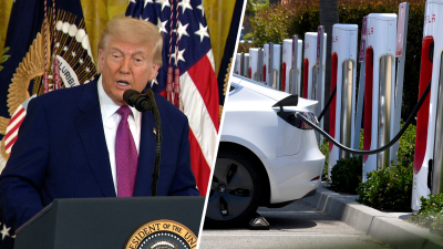 Trump signs resolution to block California's EV plans