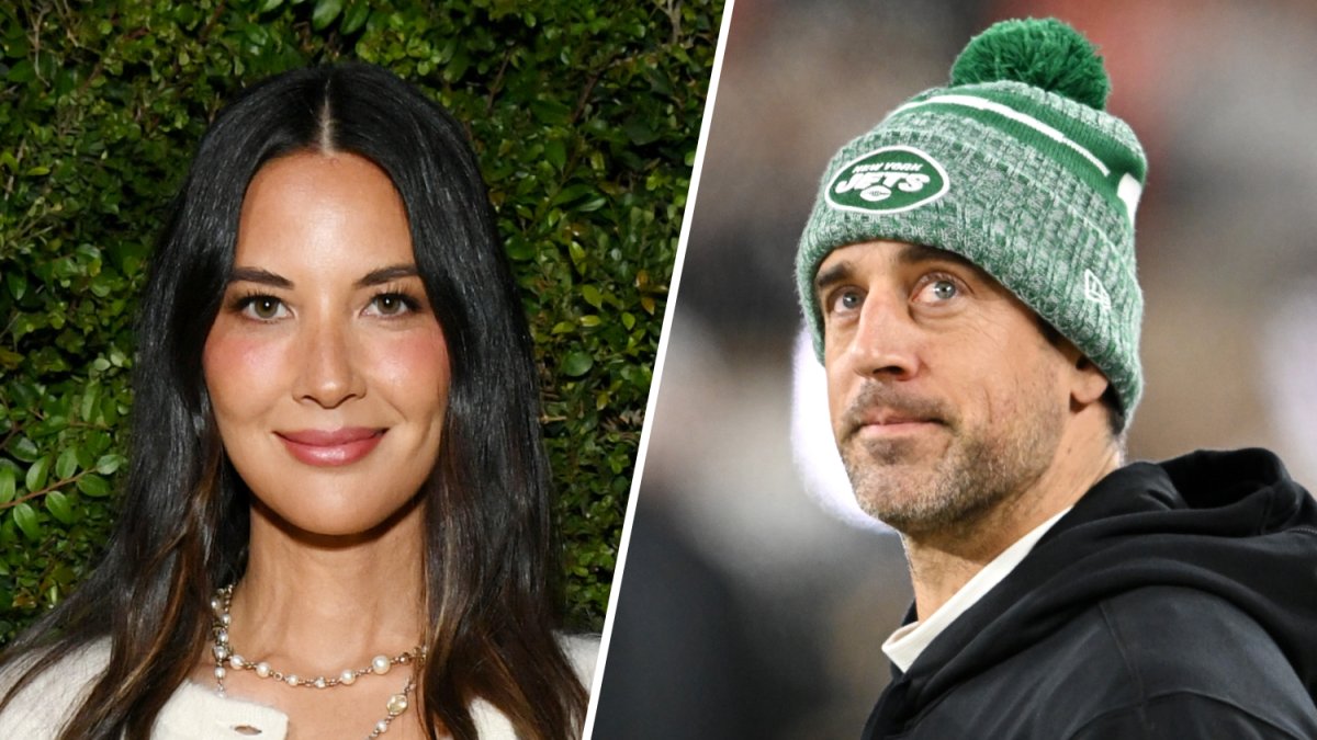 Oliva Munn addresses ex Aaron Rodgers' family drama in rare comments