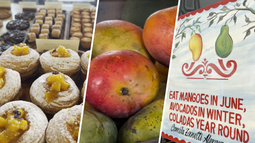 Yes, one of the bakery’s famed loaves is up for grabs if you bring in six mangoes, larger than a fist and not bruised or overripe, until June 30.
