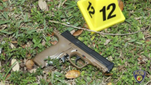 Police said Chad Mabray Jr. was armed with an air-powered replica firearm