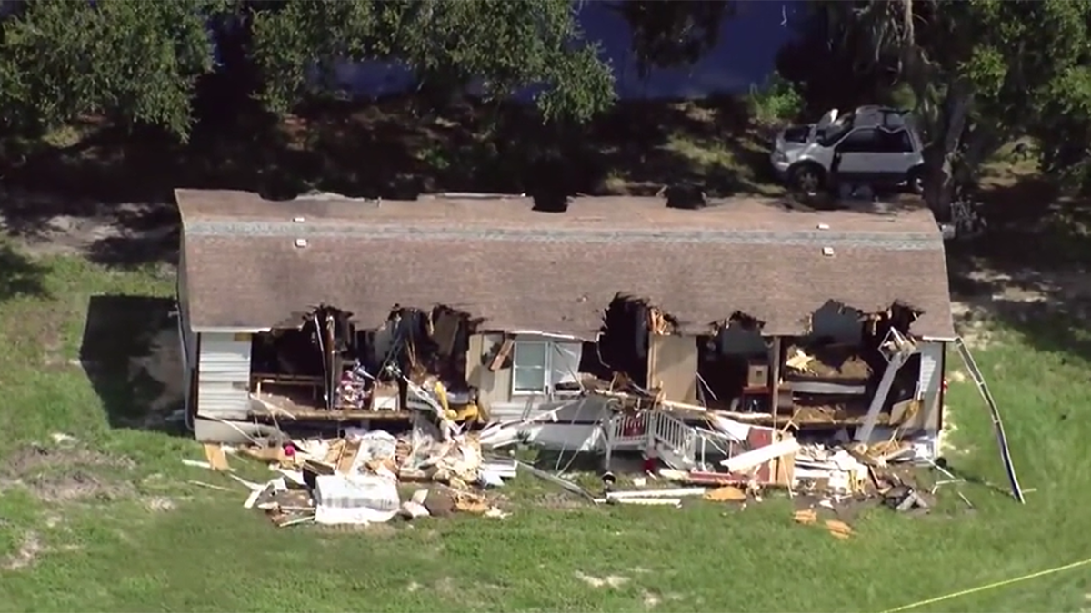 ‘You (expletive) with wrong girl': Angry message found on destroyed Florida home