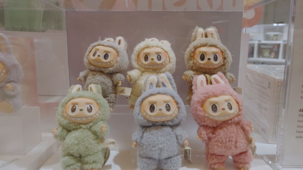 This  Labubu doll became an international status symbol—it brought in 3M for its company