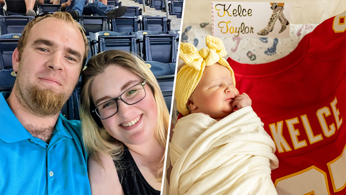 Parents of newborn named after Travis Kelce, Taylor Swift share how they came up with name