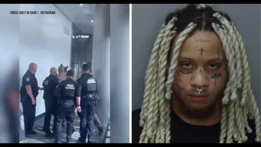 Rapper Trippie Redd arrested at Miami International Airport – NBC 6 South Florida